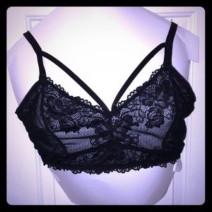 Torrid black lace Bralette
